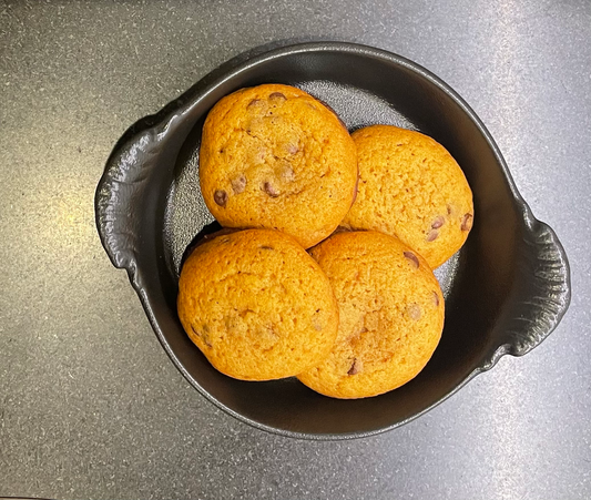 Honey Chocolate Chip Cookies