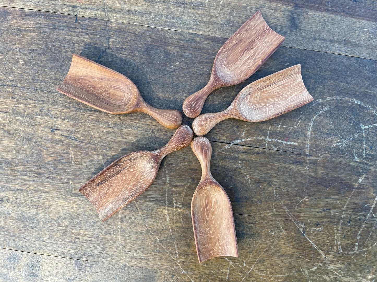 Small Wooden Scoop