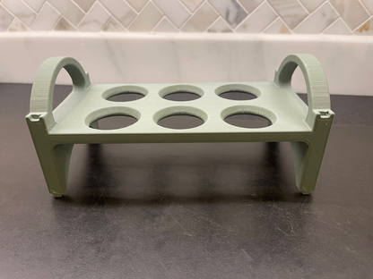 3D Printed Egg Tray - Sage Green