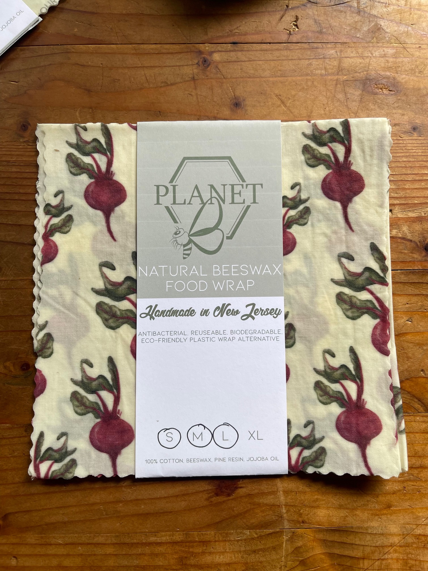 Beeswax Wrap Set - Beets