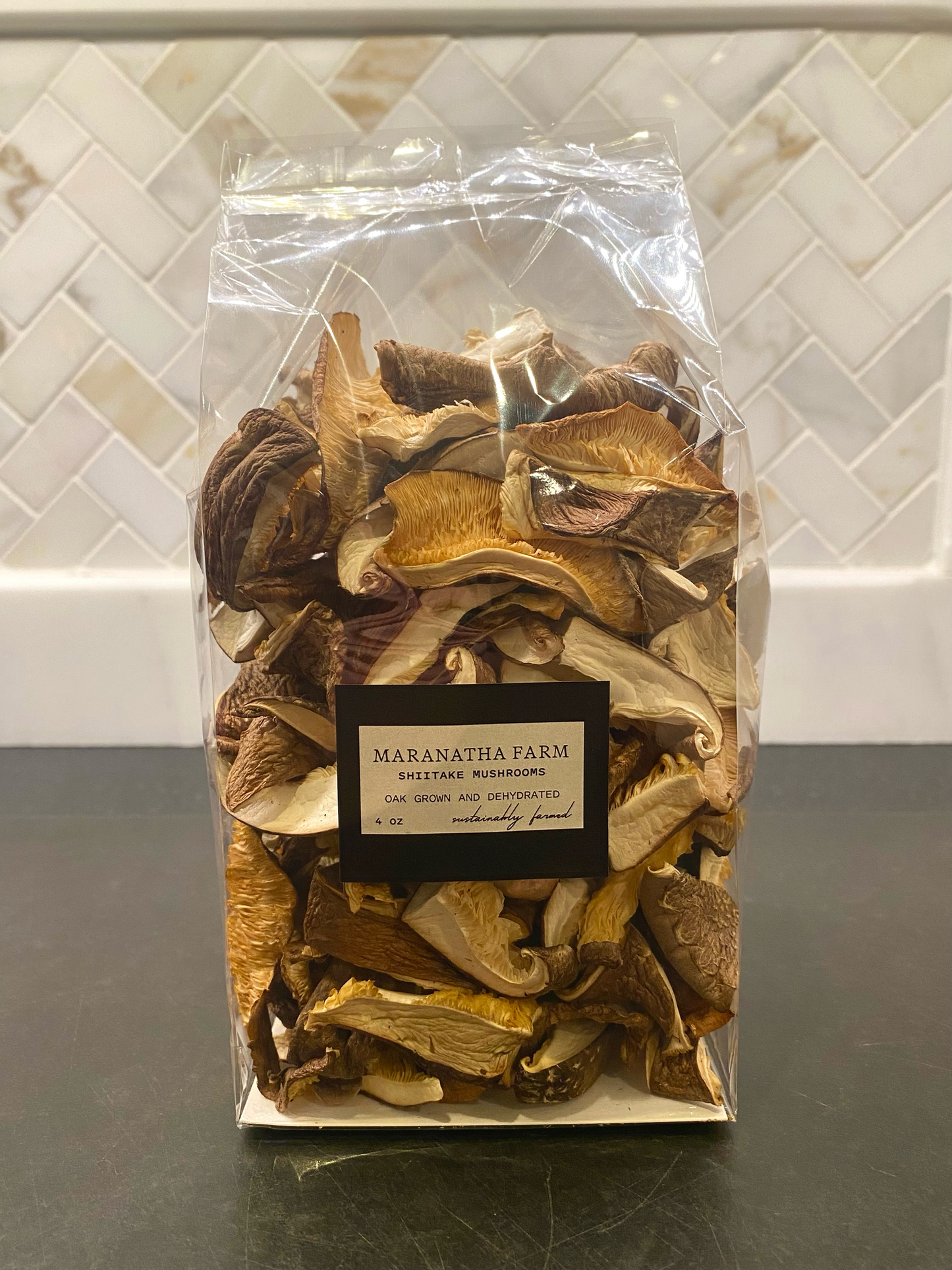 Dried Hardwood Grown Shiitake