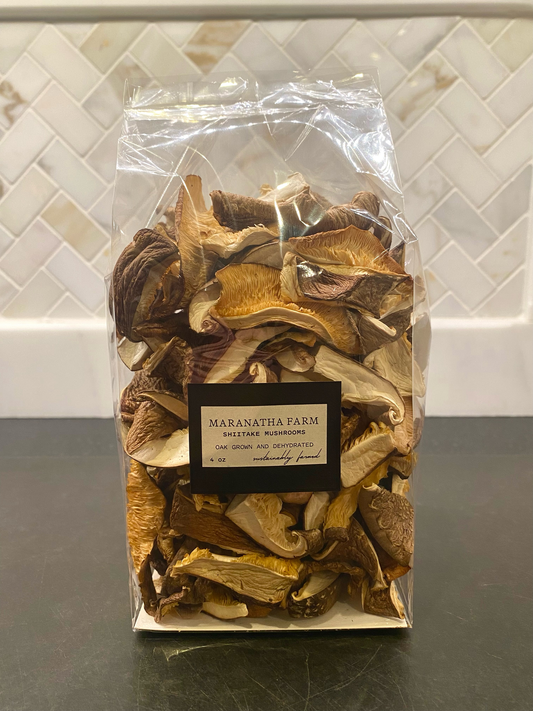 Dried Hardwood Grown Shiitake