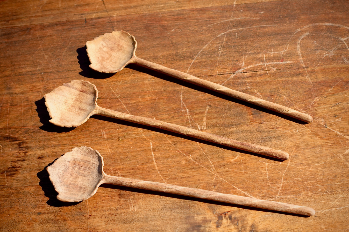 Wooden Spoon - Leaf