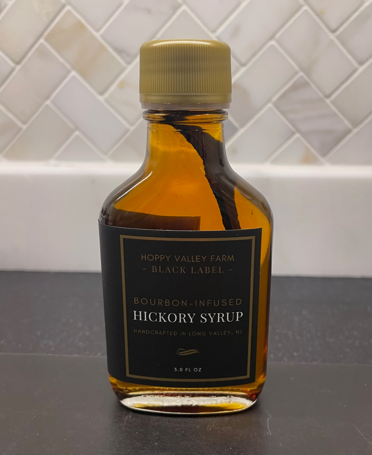 Black Label Bourbon-Infused Syrup