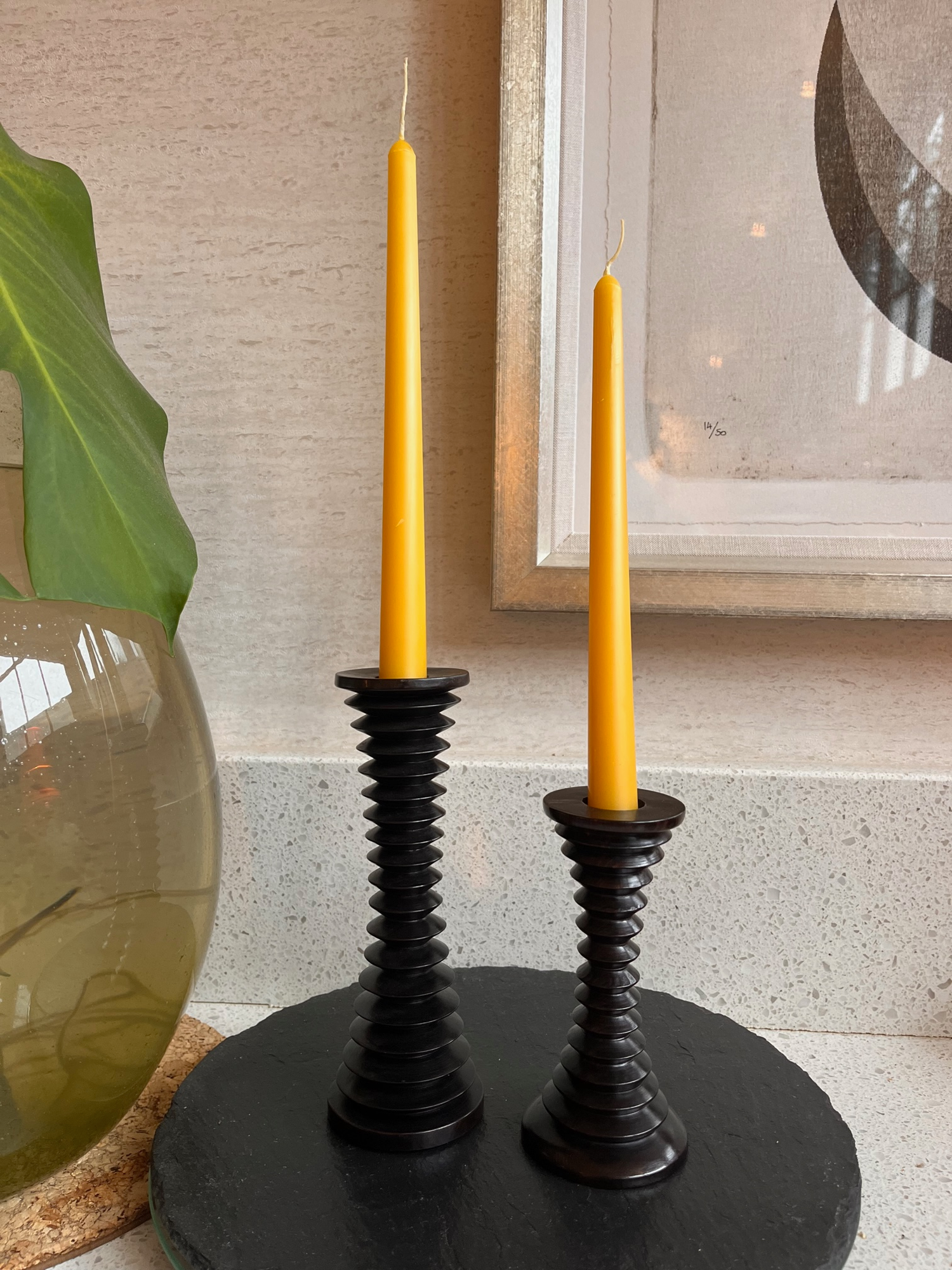 Beeswax Taper Candle-10 inch