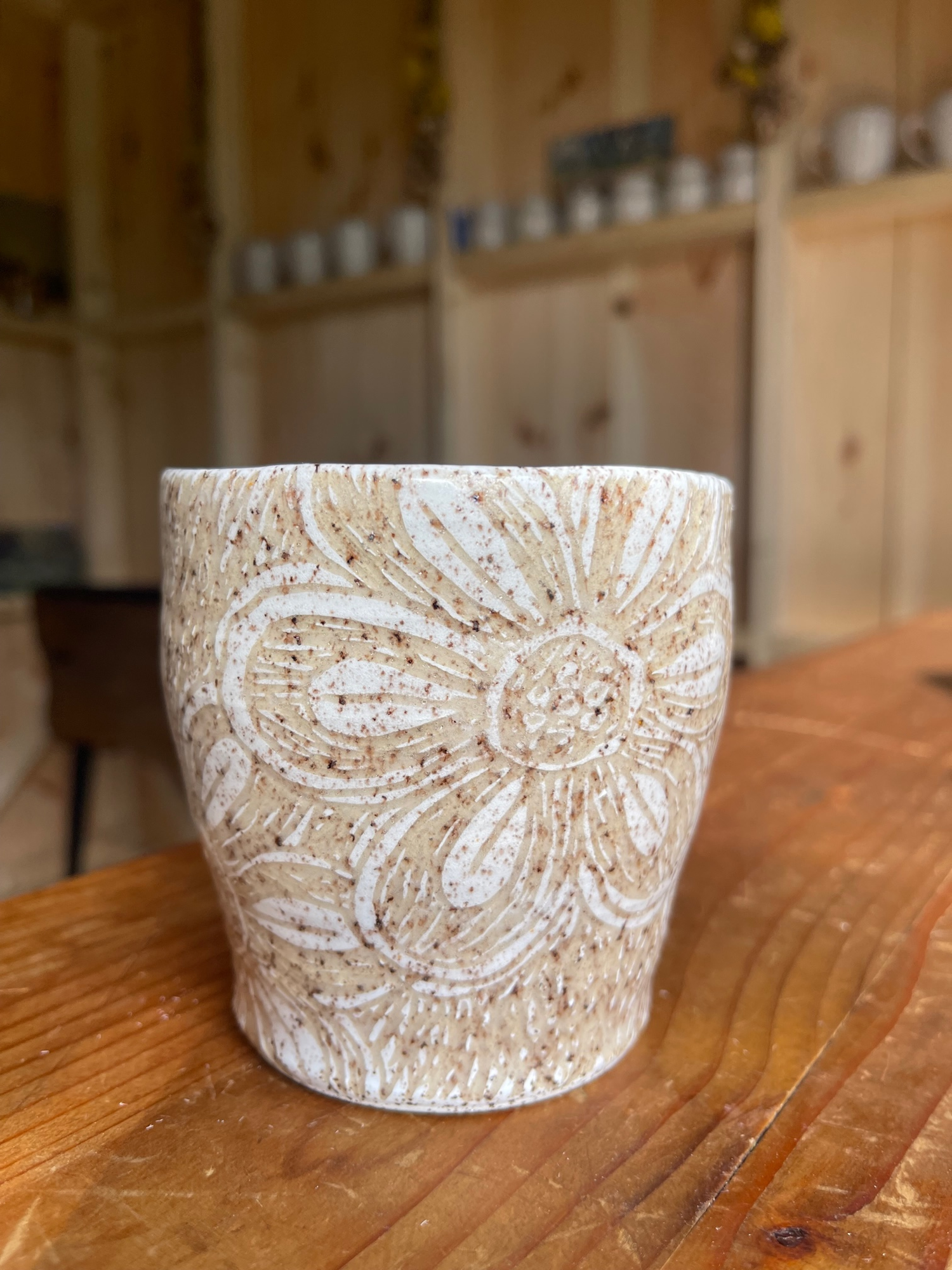 Sgraffito Mug